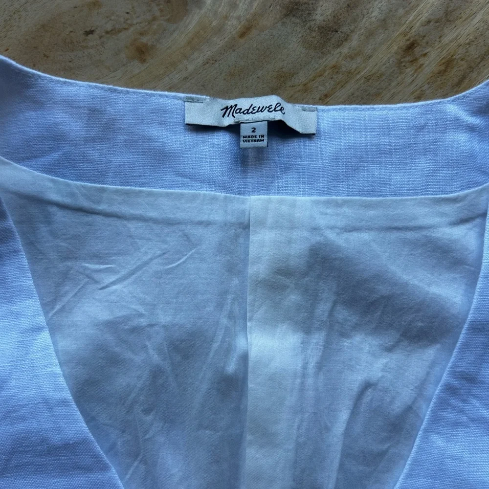 Madewell White Vest - Picture 2 of 2